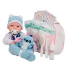 Boneca Reborn Bebê Realista Com Bolsa Maternidade Itens