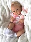 Boneca Reborn Bettie De 18 Polegadas Com Toque Realista E Pele 3D Com Múltiplas Camadas De Pintura