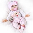 Boneca Reborn Charex Lucy Girl - 40cm - Vinil Macio Realista