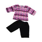 Boneca Reborn De 18 Polegadas Com Roupa Casual, Camiseta, Calças E Acessórios Para Boneca Americana