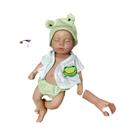 Boneca Reborn de Silicone Lavável 33cm - Loulou Bebê Menina/Menino