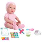 Boneca Reborn Diver New Born Cuidadinhos Divertoys Boneca Reborn Diver New Born Cuidadinhos Divertoys