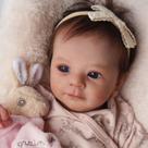 Boneca Reborn Doll sqtc Felicia Boneca realista 48 cm