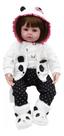 Boneca Reborn Girafa 60cm Laurinha Cabelo Longo