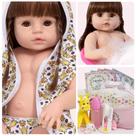Boneca Reborn Girafinha Princesa Corpo de Vinil E Acessórios Boneca Reborn Girafinha Princesa Corpo de Vinil E Acessórios