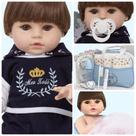 Boneca Reborn Homem Príncipe Realista 16 Itens Enxoval Boneca Reborn Homem Príncipe Realista 16 Itens Enxoval