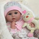 Boneca Reborn Kaydora, menina recém-nascida realista de 40 cm 1,12 kg