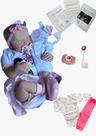 Boneca reborn menina a pronta entrega rafa em silicone