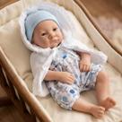 Boneca Reborn Menino Bambola Premium Com Mantinha
