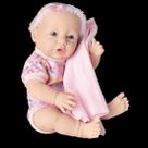 Boneca Reborn New Born faz Xixi toda em vinil