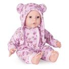 Boneca Reborn New Born menina com Pijaminha Mamadeira Mágica