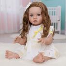Boneca Reborn New Happy Bebe reborn de Silicone