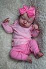 Boneca Reborn Pinky Girl 50 cm com roupas e acessórios Boneca Reborn Pinky Girl 50 cm com roupas e acessórios