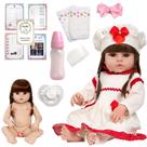 Boneca Reborn Princesa Com Chupeta 13 Itens Pode Dar Banho Boneca Reborn Princesa Com Chupeta 13 Itens Pode Dar Banho