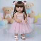 Boneca Reborn Realista 100% Silicone Pode dar Banho NewHappy