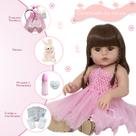 Boneca Reborn Realista Bailarina Com Itens Fala 30 Frases