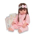 Boneca Reborn Realista Corpo de Vinil Princesa Fofinha