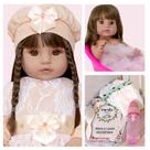 Boneca Reborn Realista Gi Recem Nascida Roupa Salmão Enxoval Boneca Reborn Realista Gi Recem Nascida Roupa Salmão Enxoval