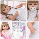 Boneca Reborn Realista Menina Loira 13 Itens Envio Imediato