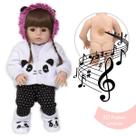 Boneca Reborn Realista Menina Panda Fofinha Envio Imediato