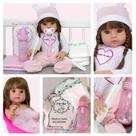 Boneca Reborn Realista Princesa Sonho de Amor com Enxoval