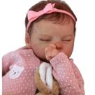 Boneca Reborn RXDOLL Realistic Full Body Girl 45 cm com acc