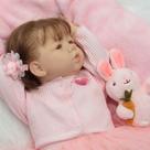 Boneca Reborn Silicone Completa Fio a Fio Realista