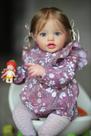 Boneca Reborn Zero Pam Reborn Toddler 60 cm com roupas