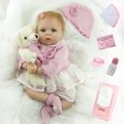 Boneca Reborn ZIYIUI Sleeping Girl 55 cm com roupas e chupeta Boneca Reborn ZIYIUI Sleeping Girl 55 cm com roupas e chupeta