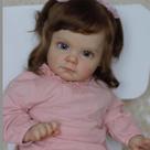 Boneca Renascida Anano Maggie 60cm com roupas e acessórios