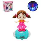 Boneca Revolv Girl Em Pe Carrinho Com Vestido Rosa - Toy King Boneca Revolv Girl Em Pe Carrinho Com Vestido Rosa - Toy King