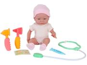 Boneca Roma Babies Visita ao Pediatra - com Acessórios Roma Brinquedos