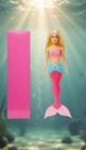 Boneca Sereia Articulada Com Cauda Rosa 30cm
