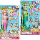 Boneca sereia beauty mermaid com calcado + escova e acessorios 14 pecas - MOHNISH Boneca sereia beauty mermaid com calcado + escova e acessorios 14 pecas - MOHNISH