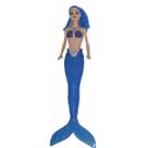 Boneca Sereia Encantada com Luz na Calda Boneca Sereia Encantada com Luz na Calda