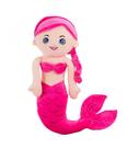 Boneca Sereia Pelúcia Pink 37cm Boneca Sereia Pelúcia Pink 37cm