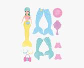 Boneca sereia premium 7896464749035