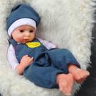 Boneca Silicone Reborn SERENDOLL 40 cm realista com acessórios