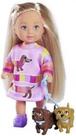 Boneca Simba Evi Love Dogs com dois dachshunds, 12 cm