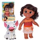 Boneca Simea Irma Moana + Porquinho Pua Disney Boneca Simea Irma Moana + Porquinho Pua Disney