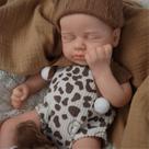 Boneca SOFTMARY Full Silicone 30 cm Lifelike Reborn com veias