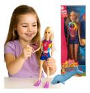 Boneca Surfista Articulada Fashionista C Acessorios De Paira Brinquedo Para Meninas e Meninos