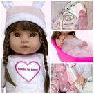 Boneca Susi Sonho de Amor Princesa Menina Silicone 13 Itens