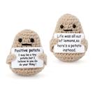 Boneca TOYMIS Tricotada de Lã Batata de 7,6 cm Mini Funny Positive Life