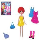 Boneca Troca de Roupa Ashley Plastico Com Acessórios 8 Peças - AKT321 - Ark Brasil