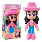 Boneca Turma da Boiadeirinha Ana Castela 20cm Baby Articulada Baby Brink
