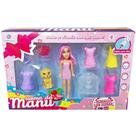 Boneca turma da manu com acessorios e pet polibrinq Boneca turma da manu com acessorios e pet polibrinq