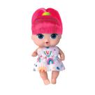 Boneca Tutti Frutti Unicórnio Cabelo Rosa Super Toys - 667