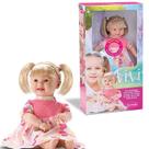 Boneca Vivi Conta Historias Bebê 35cm Grande Menina