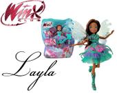Boneca Winx Club Butterflix Fairy Layla - 30 Cm - Wxbf0001